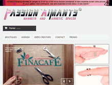 Tablet Screenshot of passion-aimants.com